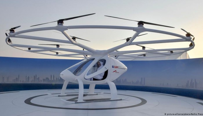 Uçan taksi" ilk kez havalandı
